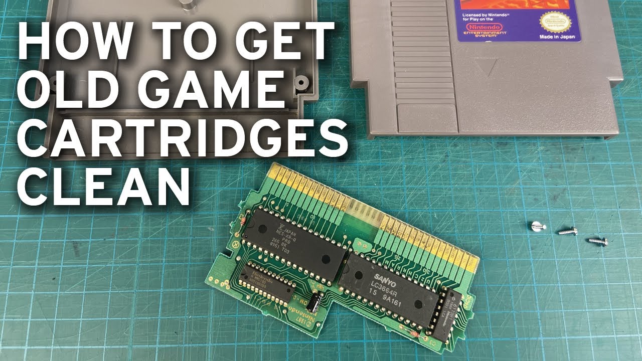 Easy DIY How to Properly Clean the Contacts on Old Game Cartridges