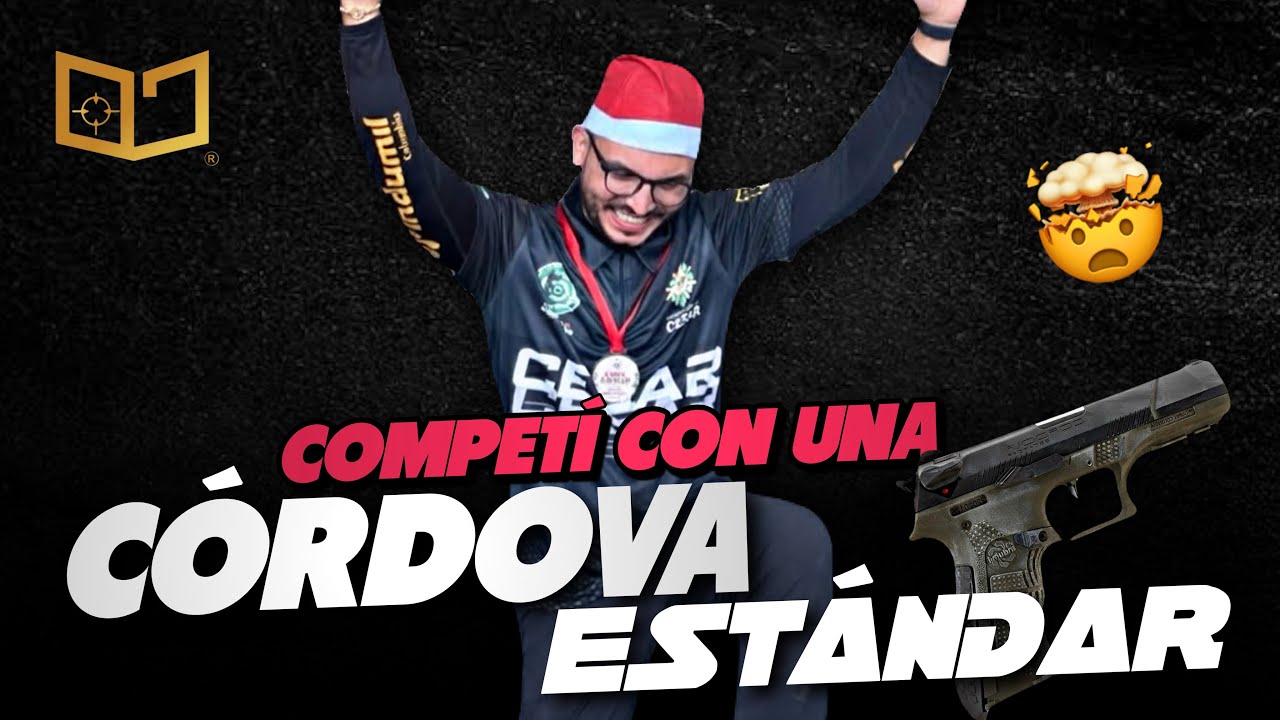 🤯 COMPETÍ CON UNA PISTOLA CÓRDOVA ESTÁNDAR 🥇