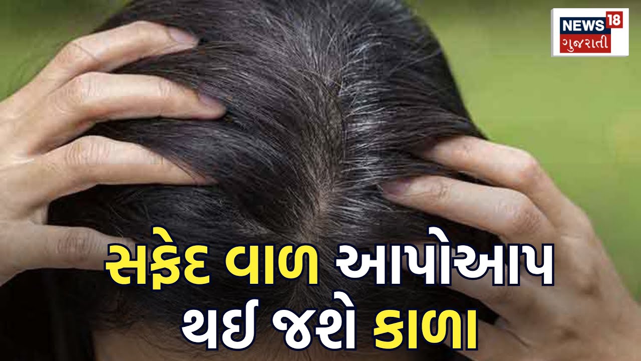 Hair Care Tips : સફેદ વાળ આપોઆપ થઈ જશે કાળા | White Hair | Oil | Gujarati Samachar