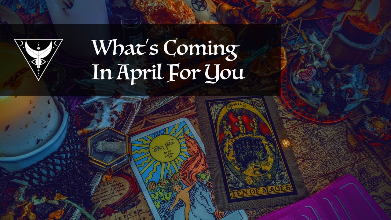 What's Coming For You In April ⏳ Pick A Pile Tarot Reading 🌹