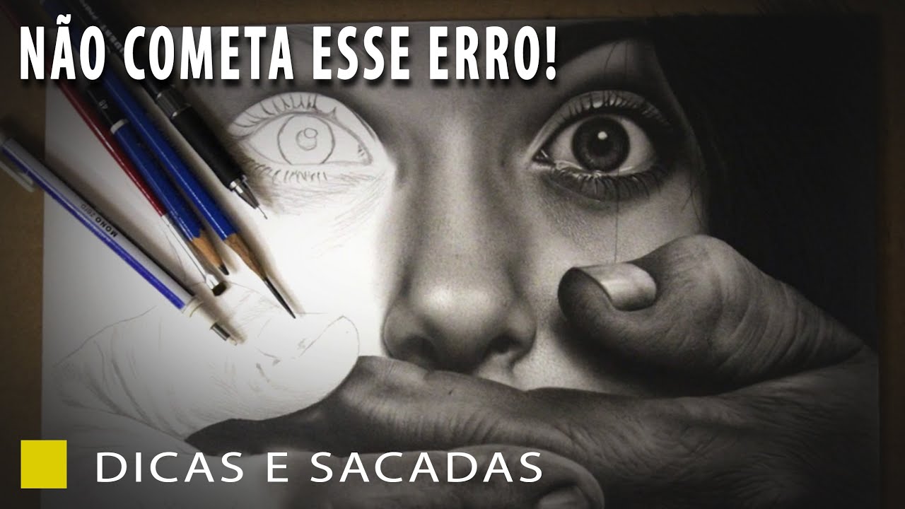 NÃO COMETA ESSE ERRO ENQUANTO ESTIVER DESENHANDO!