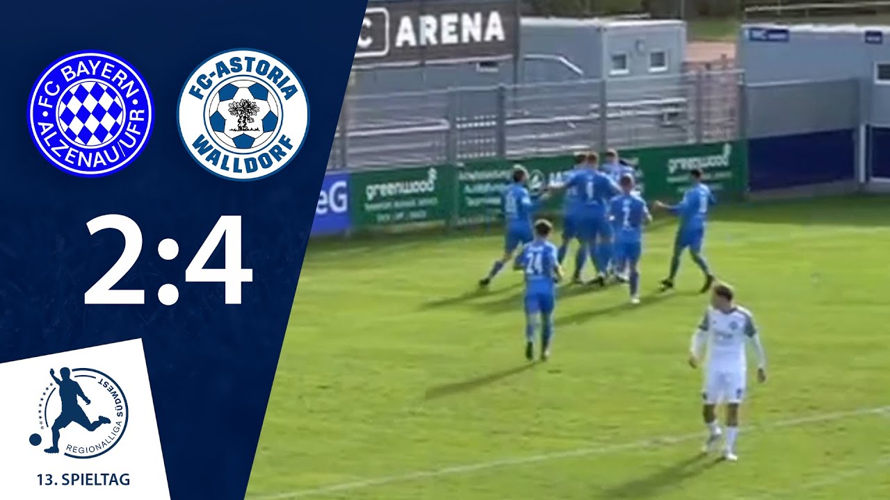 So kann man ein Spiel drehen! | FC Bayern Alzenau - FC-Astoria Walldorf | 13. Spieltag RLSW