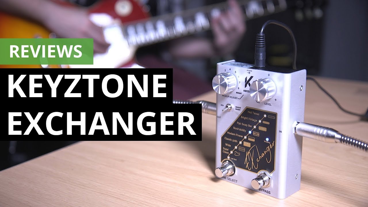 Review de Keyztone Echanger, el pedal que transforma tus pastillas de guitarra