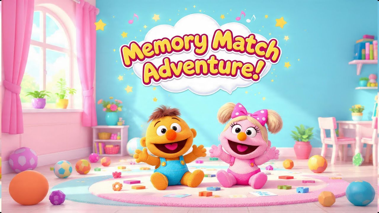 Memory Match Adventure Song | Fun Learning Nursery Rhymes for Toddlers | Kids World