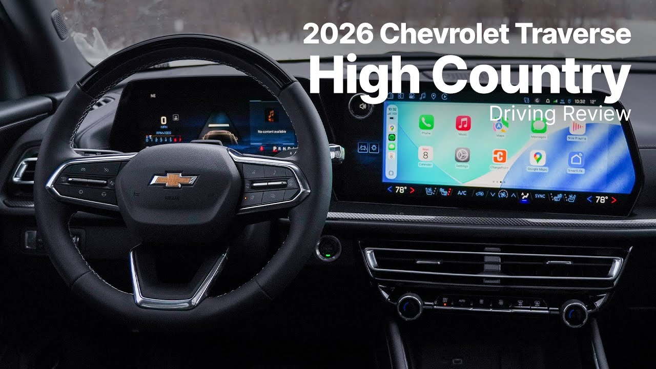 Chevrolet Traverse High Country 2026 года | Тест-драйв