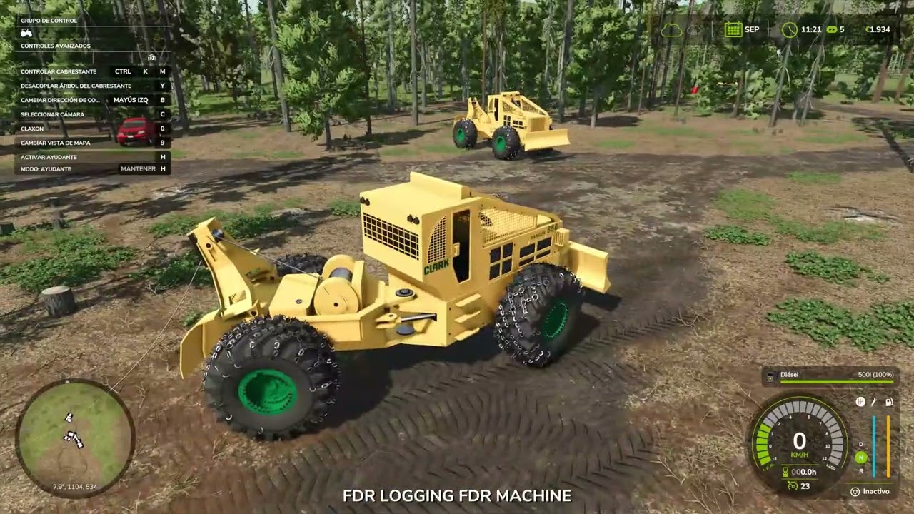 Farming Simulator 25 con mods de fdr loaginng