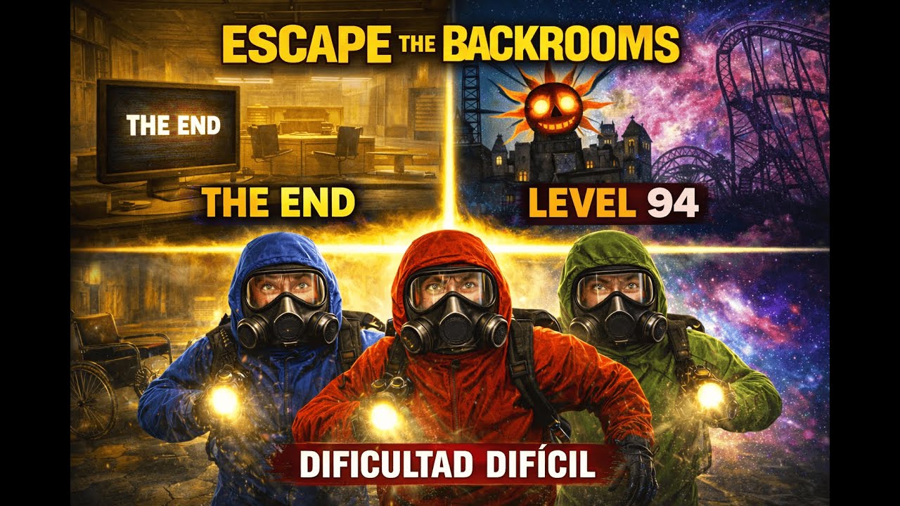 Escape the Backrooms – The End, Level 94 y Level 3999 | Dificultad Difícil