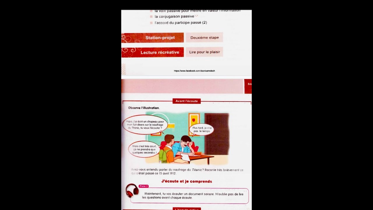 3AM / Projet 1 / Séquence 2 : Compréhension de l'oral