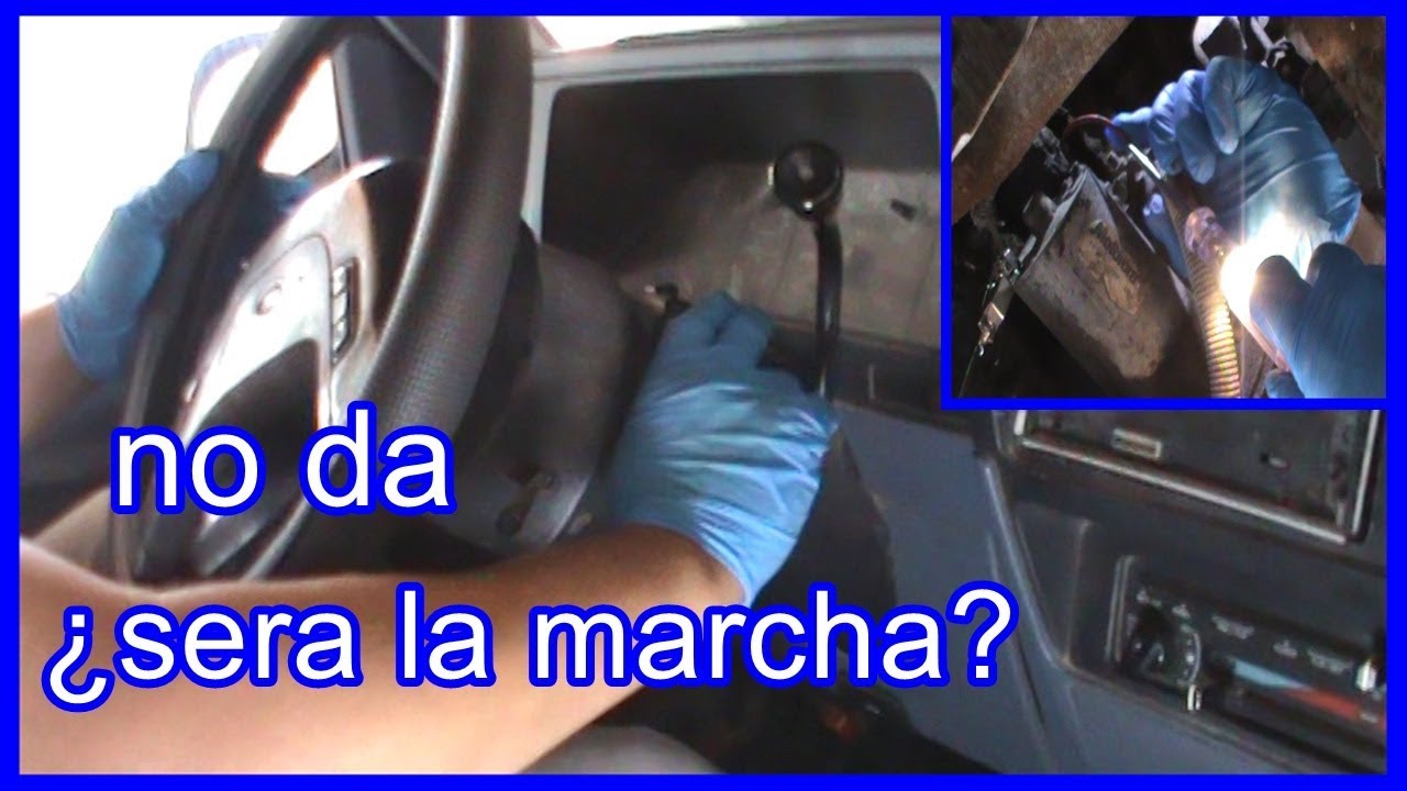 porque mi carro no da marcha