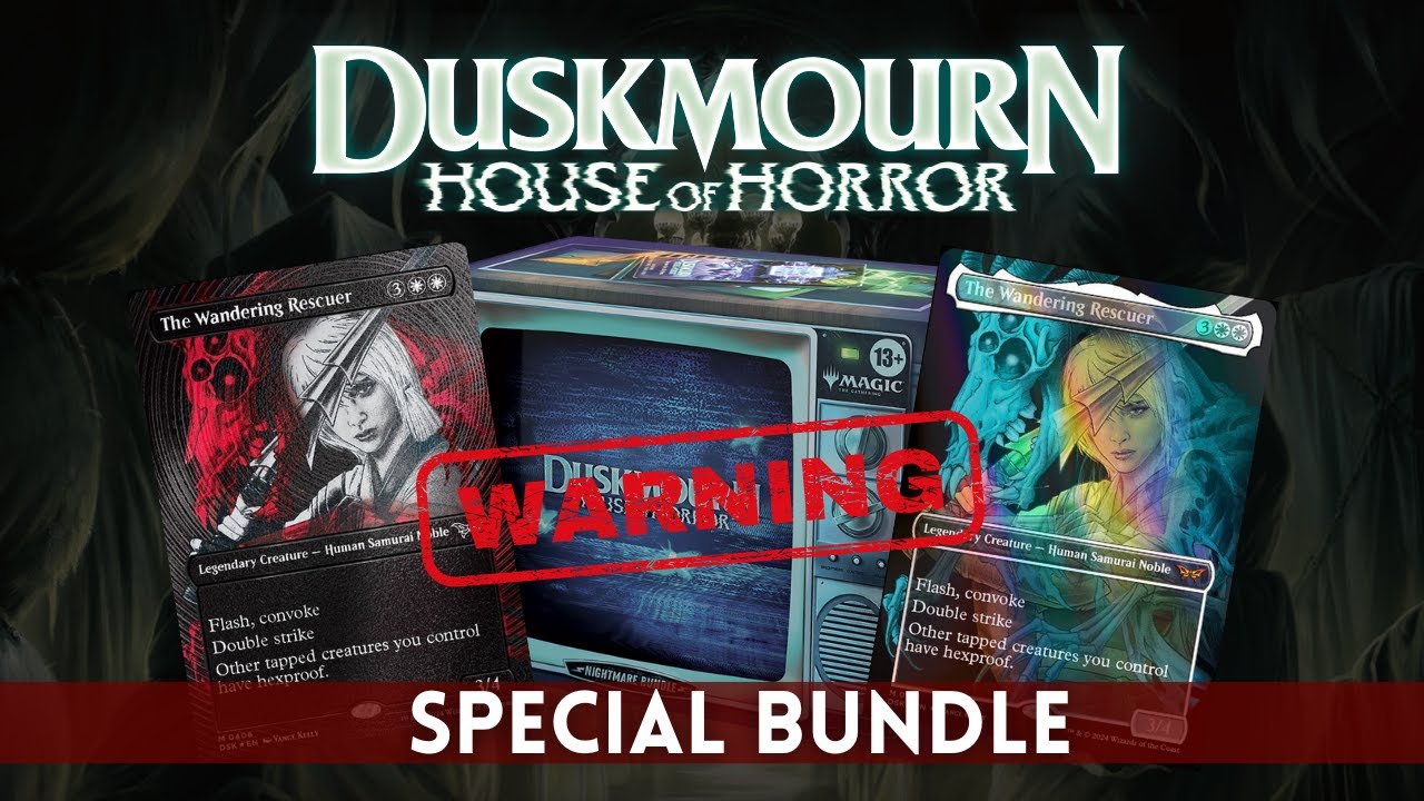 MTG| Duskmourn, Dare to Enter the House of Horror!