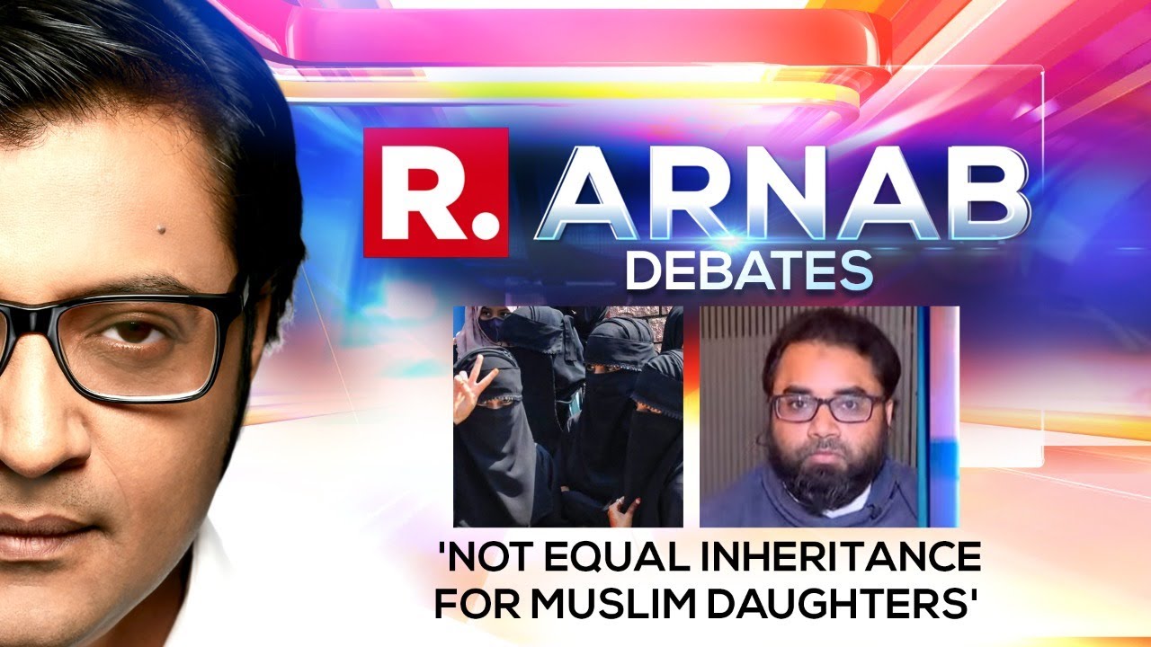 UCC Debate On Inheritance Rights: Arnab checkmates Dr. Shoaib Jamai's Verbal Gymnastics