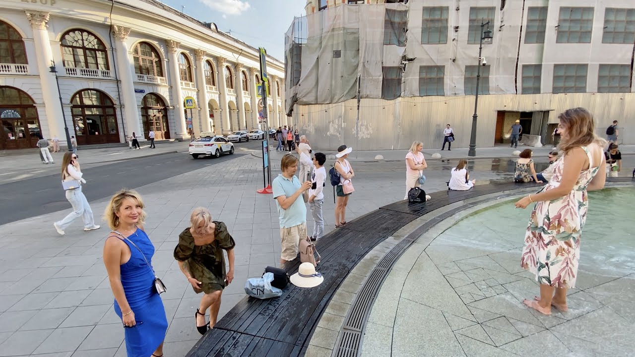 Прогулка в центре Москвы. ГУМ - Красная площадь - Ильинка