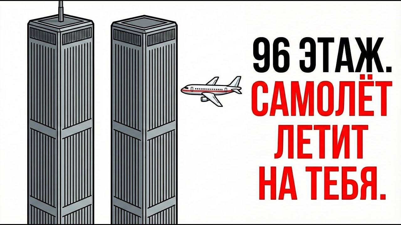 Ты — НА 96 ЭТАЖЕ ВО ВРЕМЯ 9/11 (И САМОЛЁТ ЛЕТИТ НА ТЕБЯ)