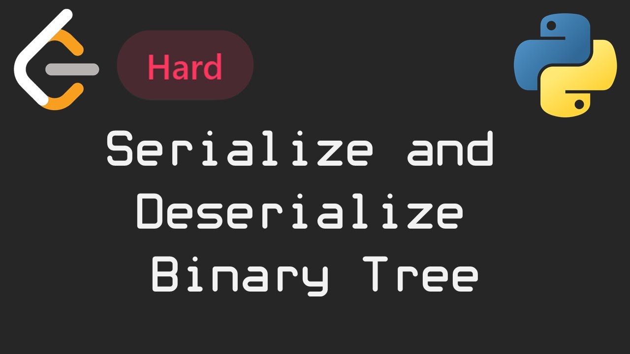 Из двоичного дерева В СТРОКУ и обратно ♻ | LeetCode №020 - Serialize and Deserialize Binary Tree