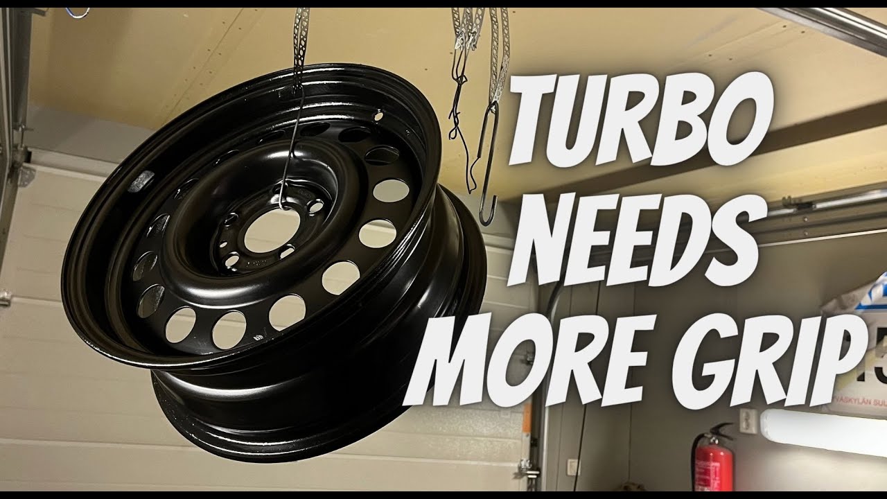 Turbo-Volvo needs more grip | Volvo 940 turbo steel wheel restoration |