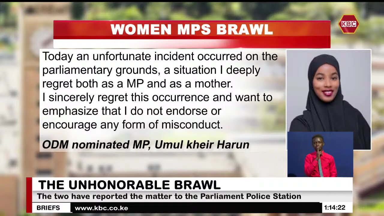 Two women MPs seen fighting in Parliament