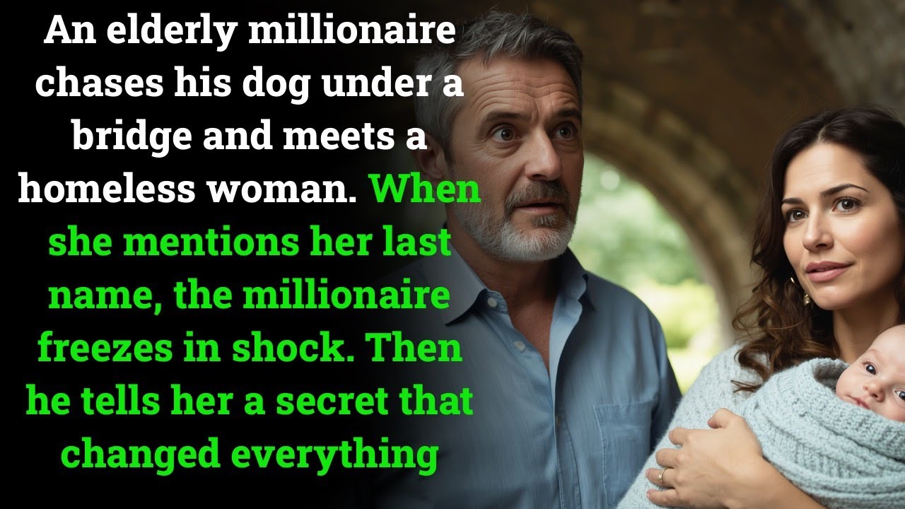 A millionaire accidentally found the woman he had been searching for thirty years under a bridge