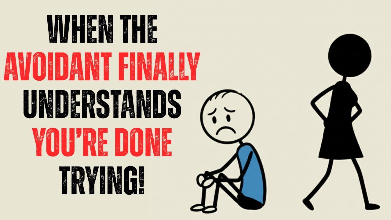 The Moment An Avoidant Realizes You’re Done Trying | Carl Jung