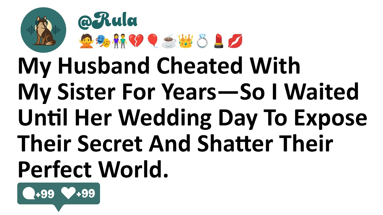 My Husband Cheated With My Sister For Years—So I Waited Until Her Wedding Day To Expose Their Secret