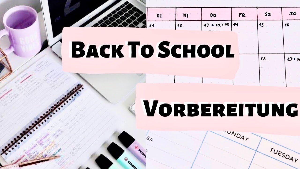 BACK TO SCHOOL 2020 (Deutsch): Organisation & Vorbereitung  [Vlog]