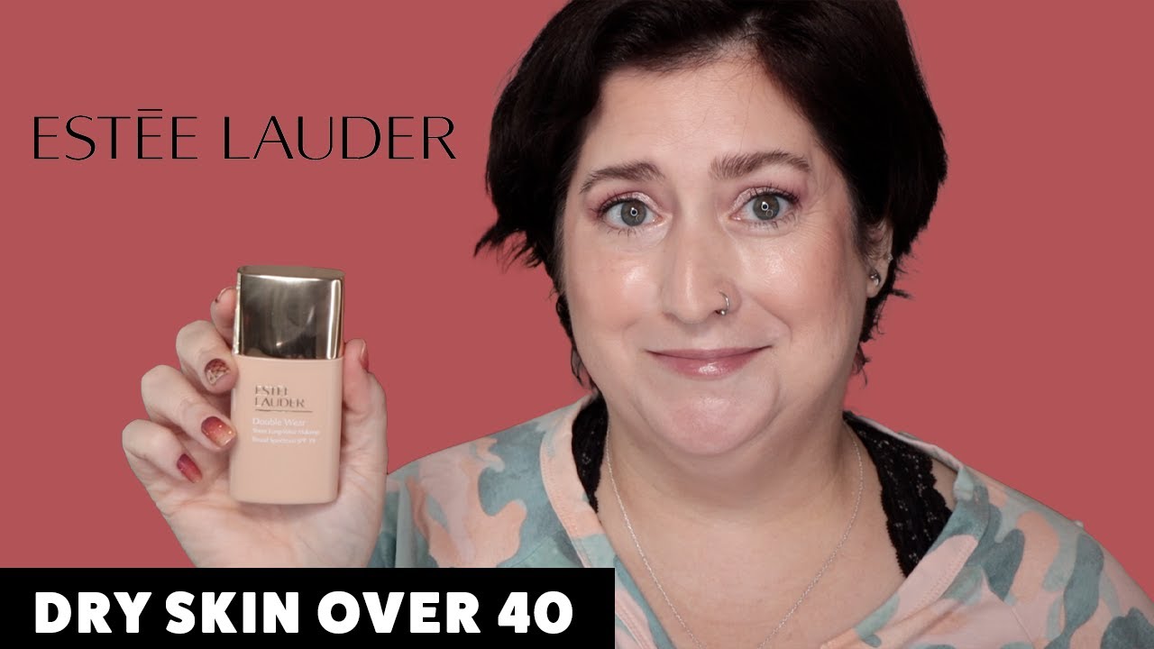 ESTEE LAUDER DOUBLE WEAR SHEER | Обзор и тест на стойкость для сухой кожи