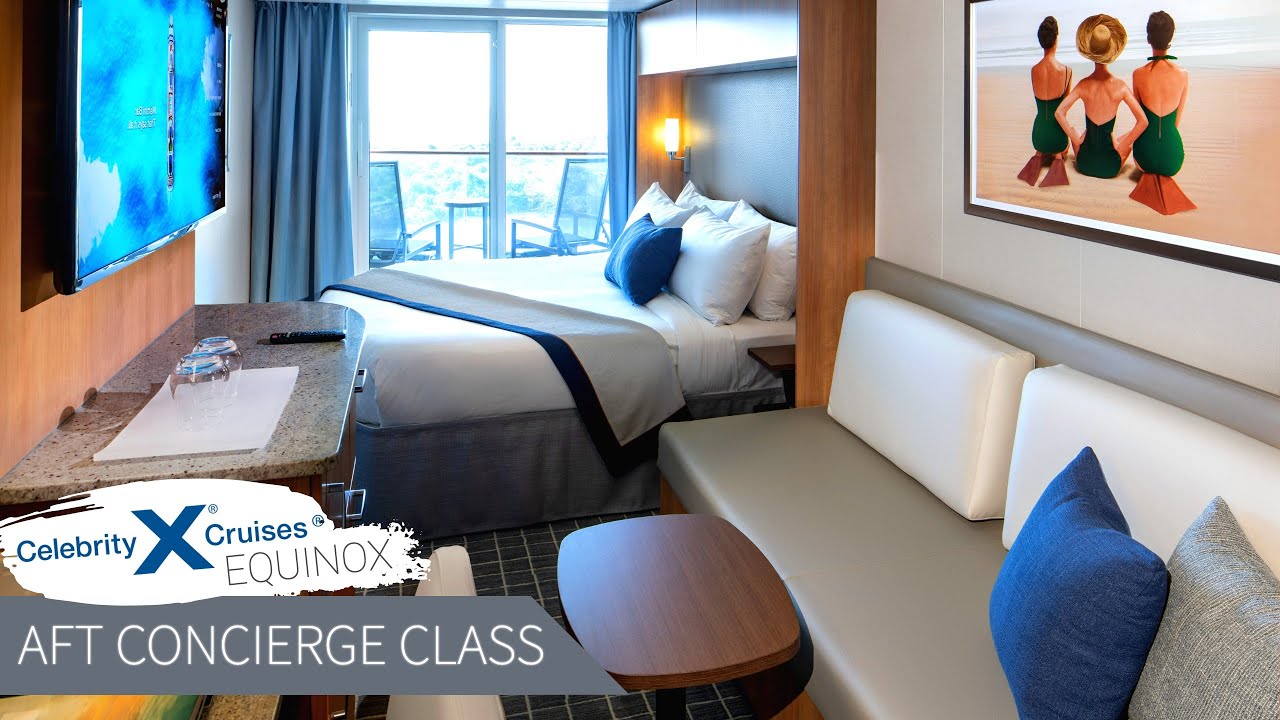 Concierge Class Stateroom AFT | Celebrity Equinox Full Walkthrough Tour & Review 4K | 2021