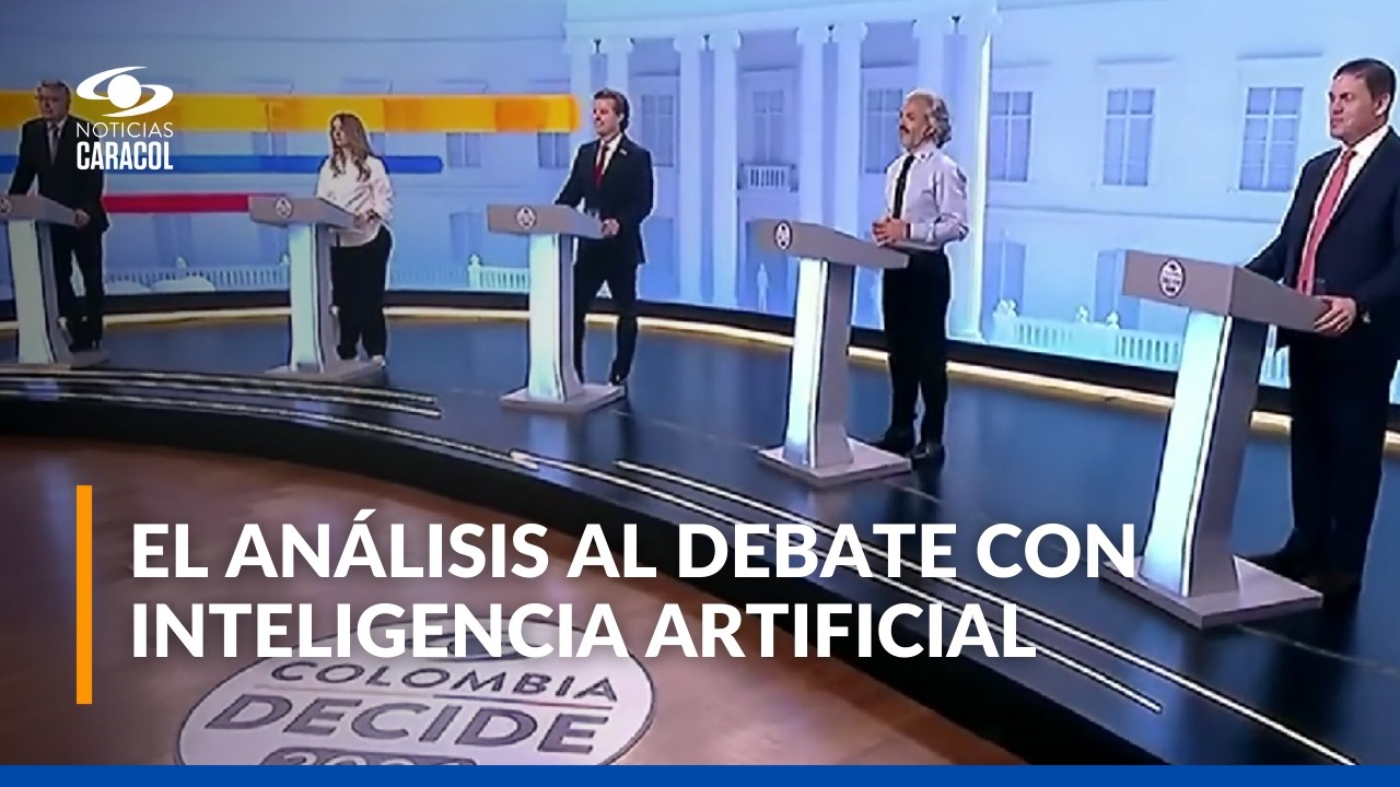 La IA dice cuáles fueron las palabras más mencionadas en el debate de la Gran Consulta por Colombia