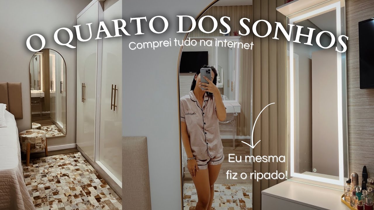 REFORMANDO O MEU QUARTO DO ZERO! | decoração inspirada no Pinterest ✨