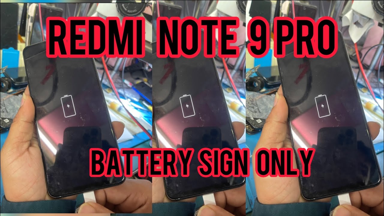 Решение проблемы с Redmi Note 9 Pro (показывает индикатор низкого заряда батареи, но батарея не р...