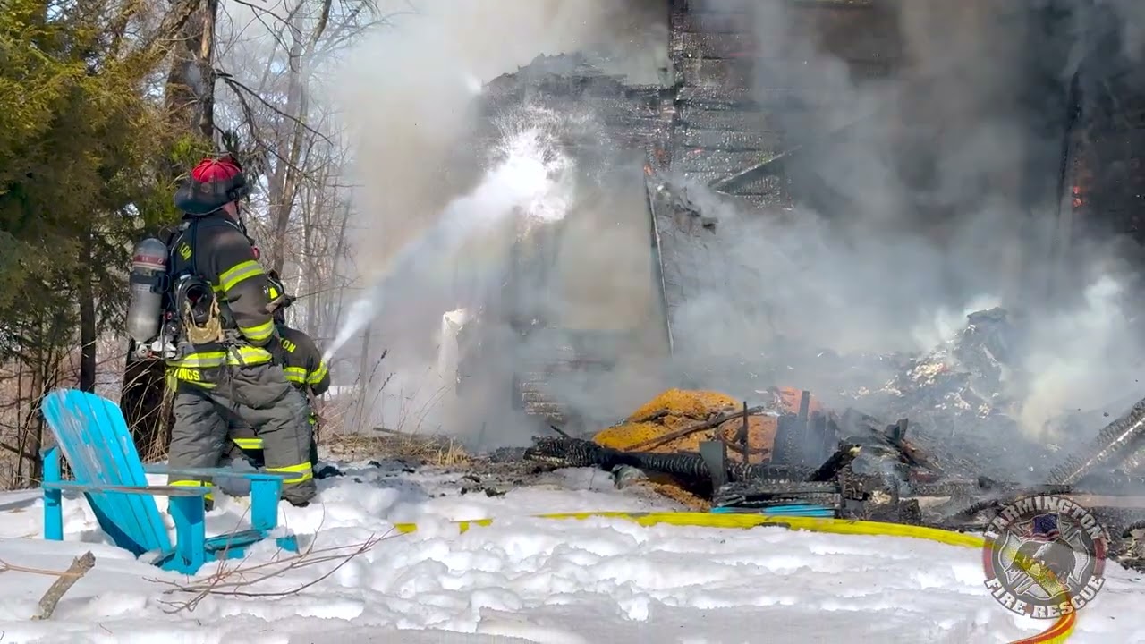 03/03/26 - Structure Fire - Pine St. Wilton