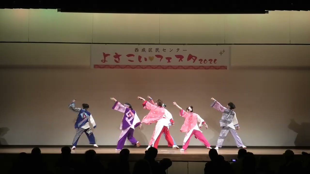 【4K】輝粋　②　よさこいフェスタ2026
