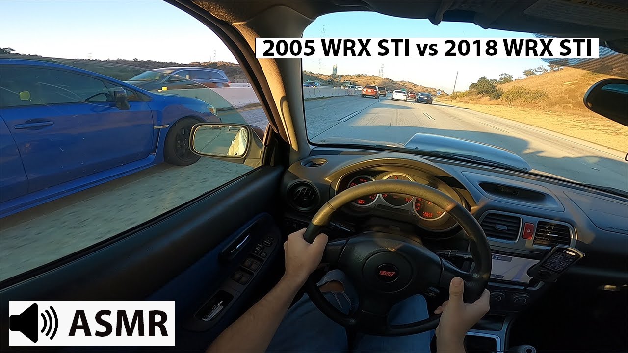 POV 2005 Subaru WRX STI Terrorizes Highway
