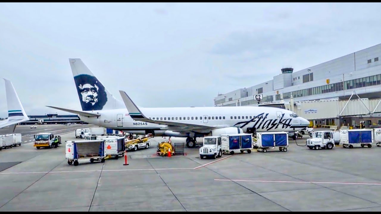Alaska Airlines Boeing 737-800 / Fairbanks to Anchorage