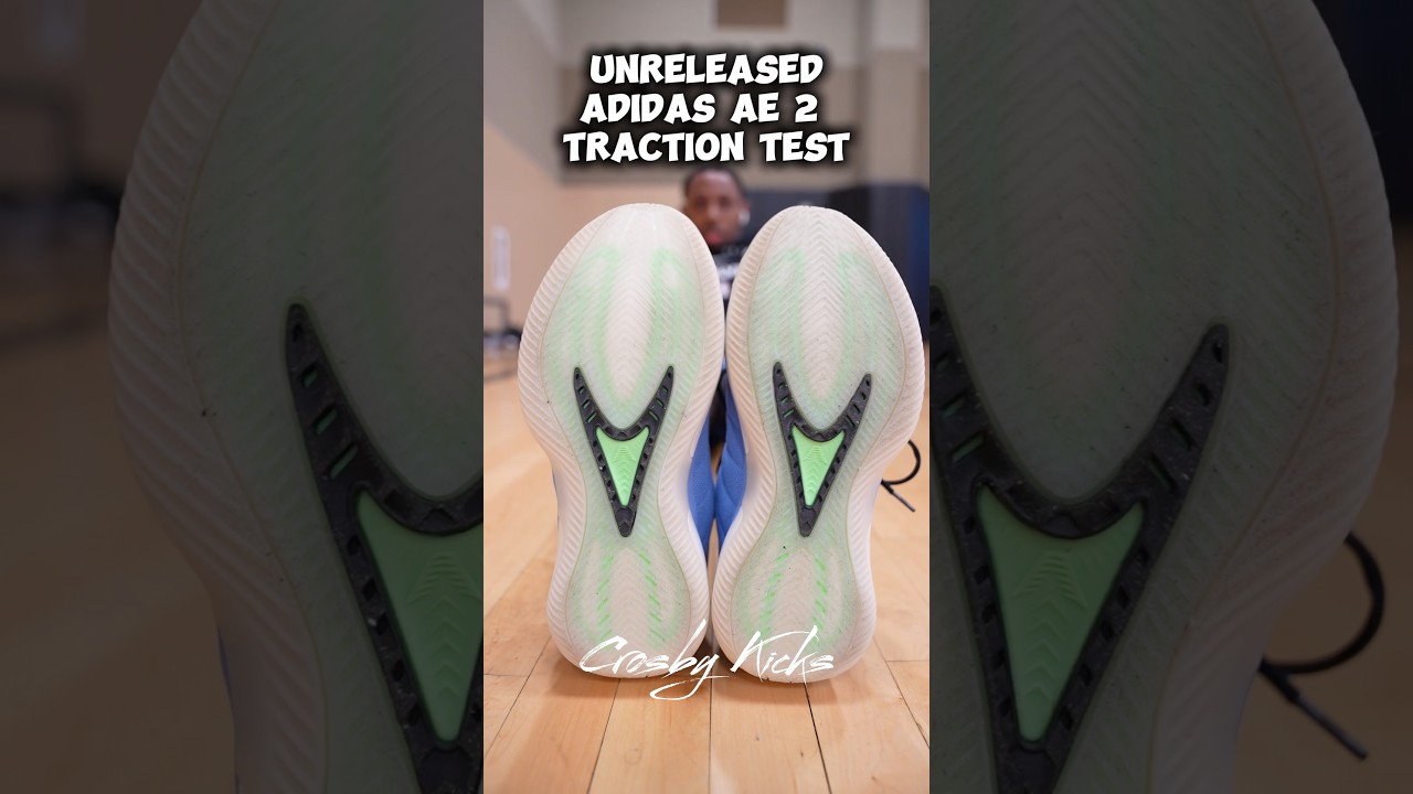Unreleased Adidas AE 2 &ldquo;Blue Fusion&rdquo; Traction Test