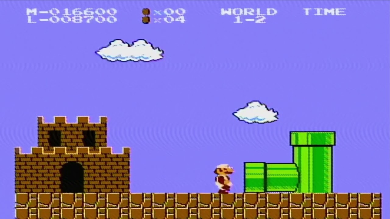 Super Mario Bros 2 Player Hack on NES