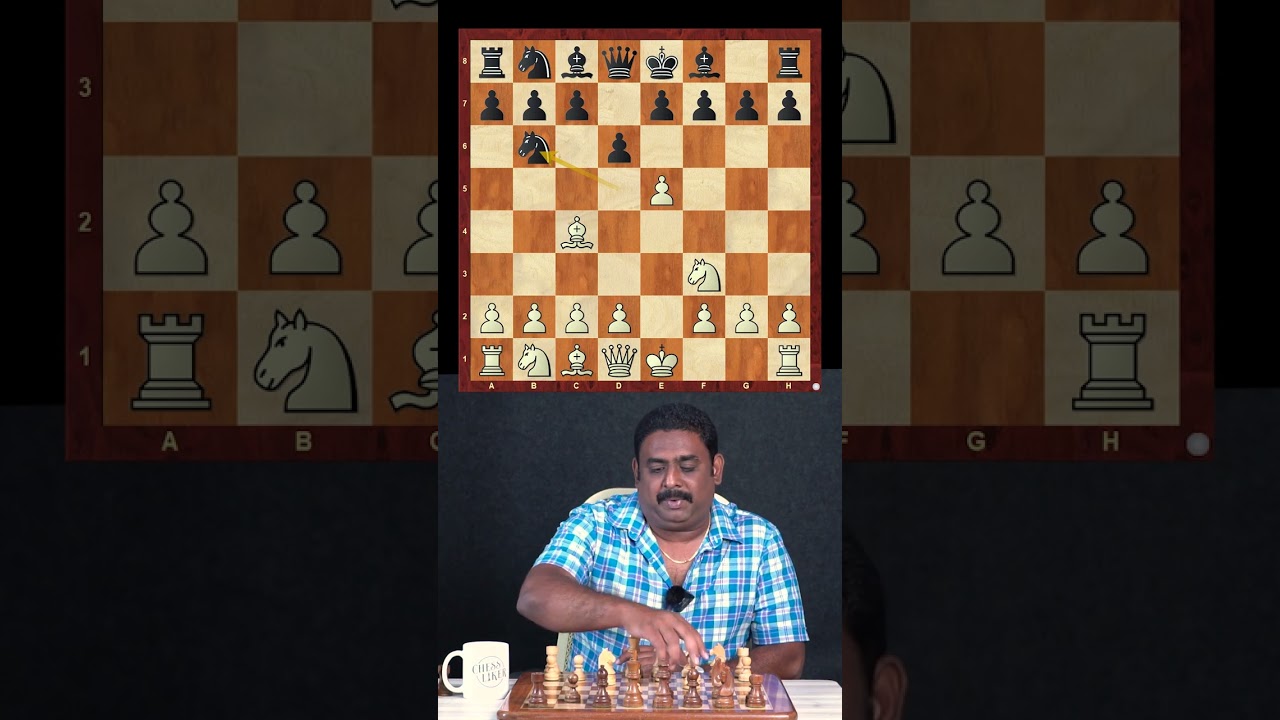 Smashing the ALEKHINE DEFENSE | Chess tips & tricks to win fast! #shorts