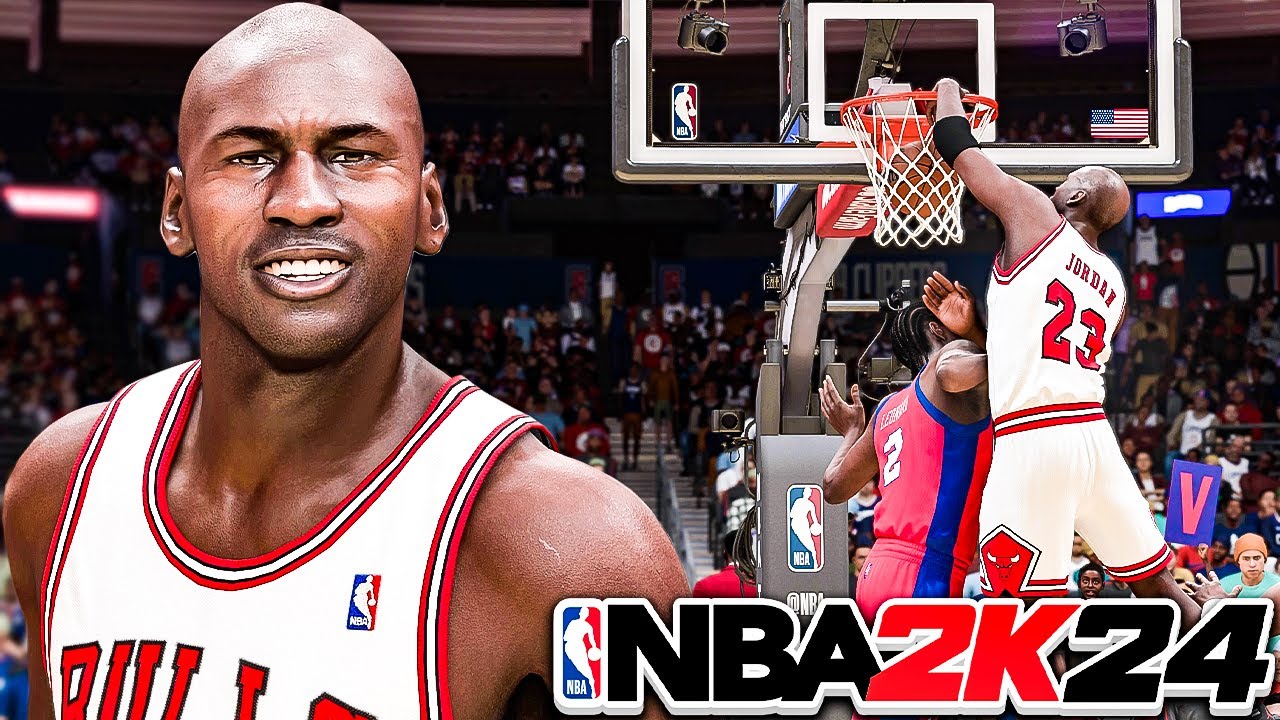 Michael Jordan is UNSTOPPABLE in NBA 2K24 Play Now Online!