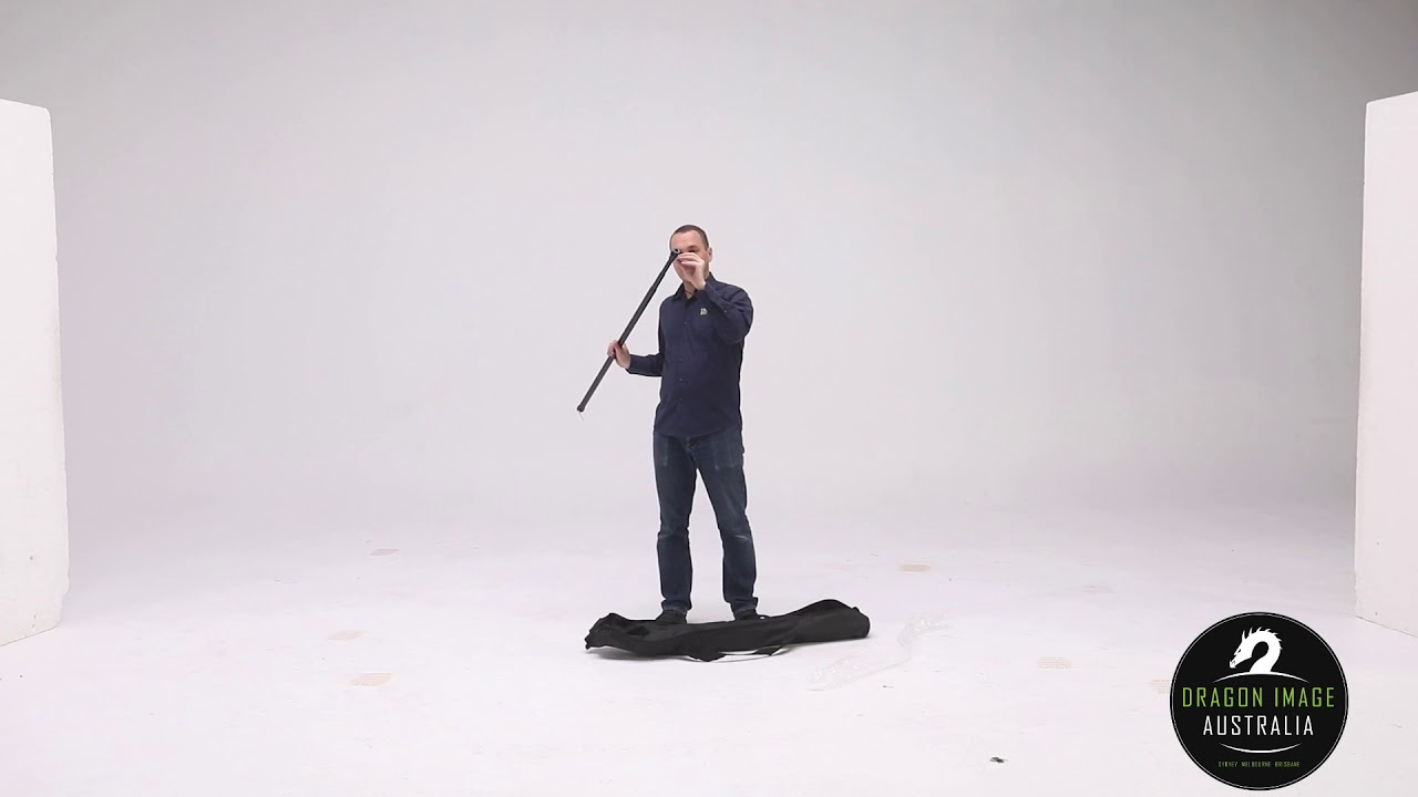 LightPro Medium background support kit with telescopic crossbar