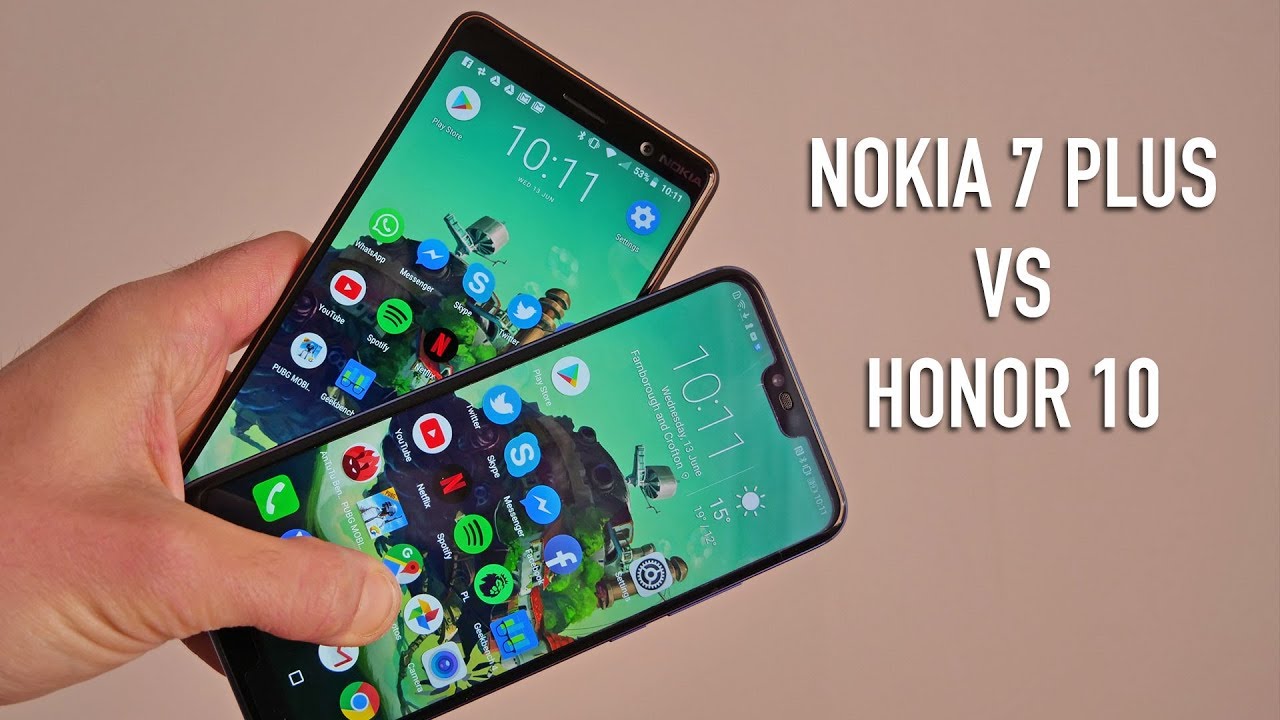 Nokia 7 Plus vs Honor 10 | Side-by-side comparison
