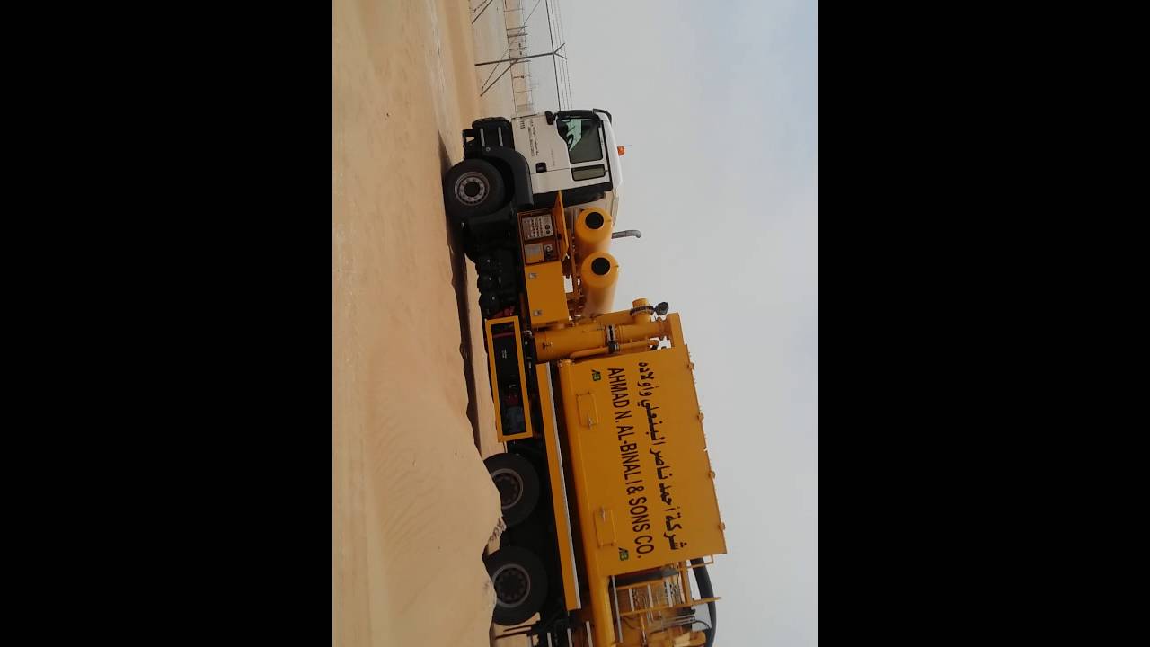 man truck super sucker Saudi arabi