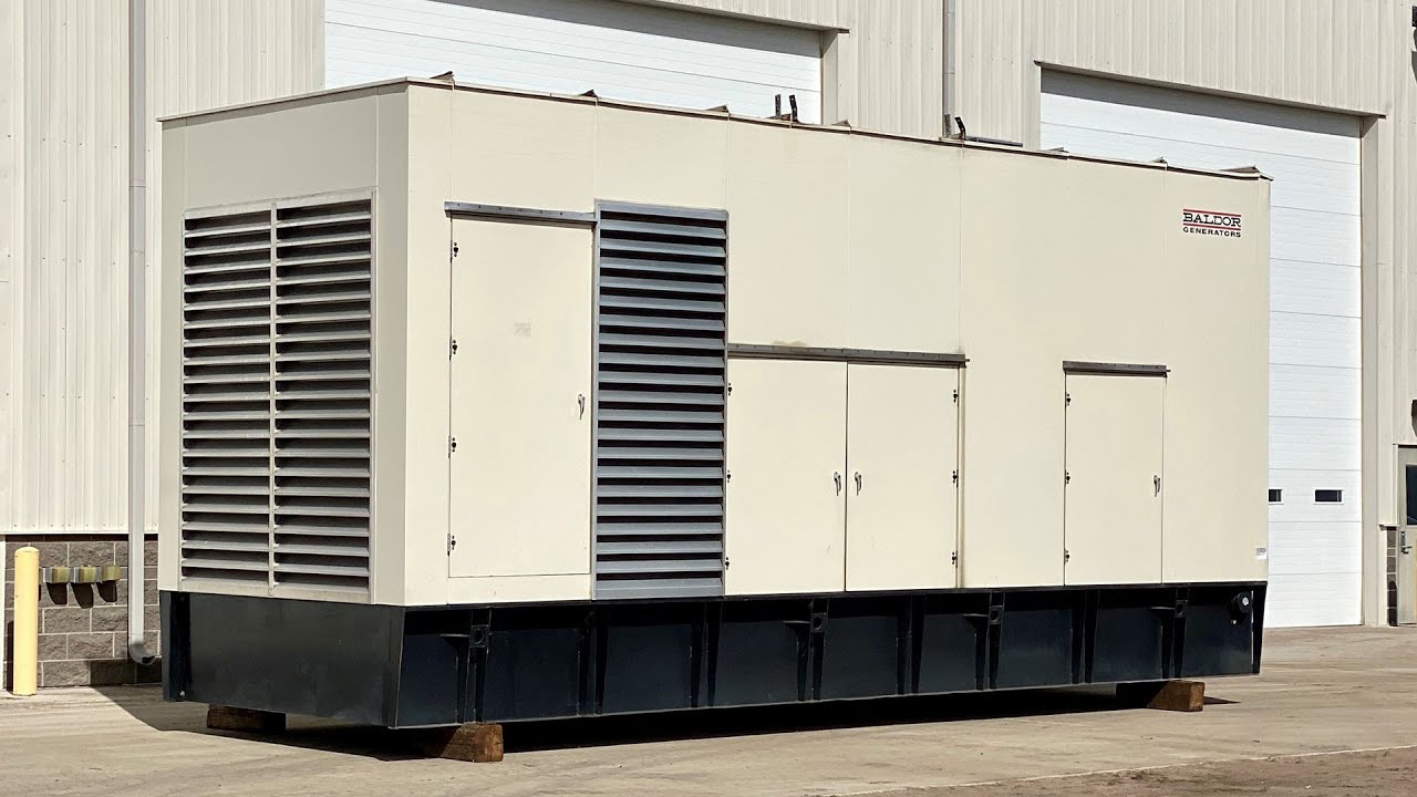 1600 kW Baldor Diesel Generator Load Bank- Unit 88245