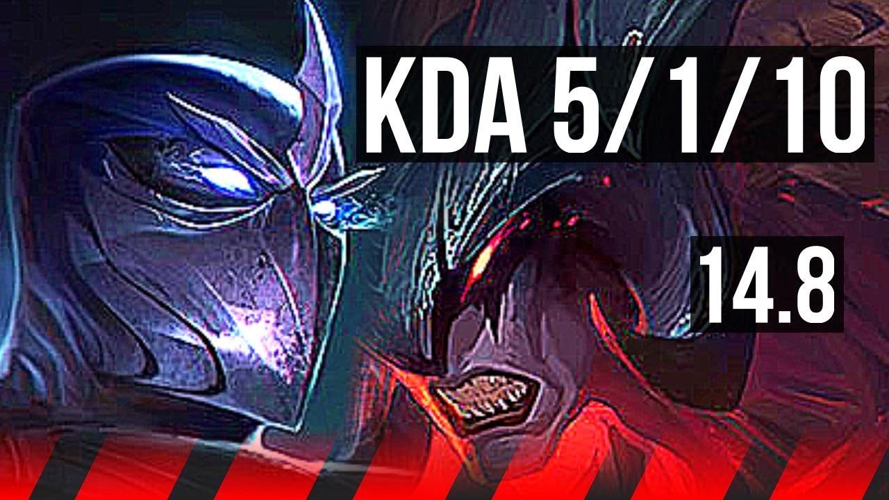 SHEN vs AATROX (TOP) | 5/1/10, Rank 6 Shen | EUW Challenger | 14.8