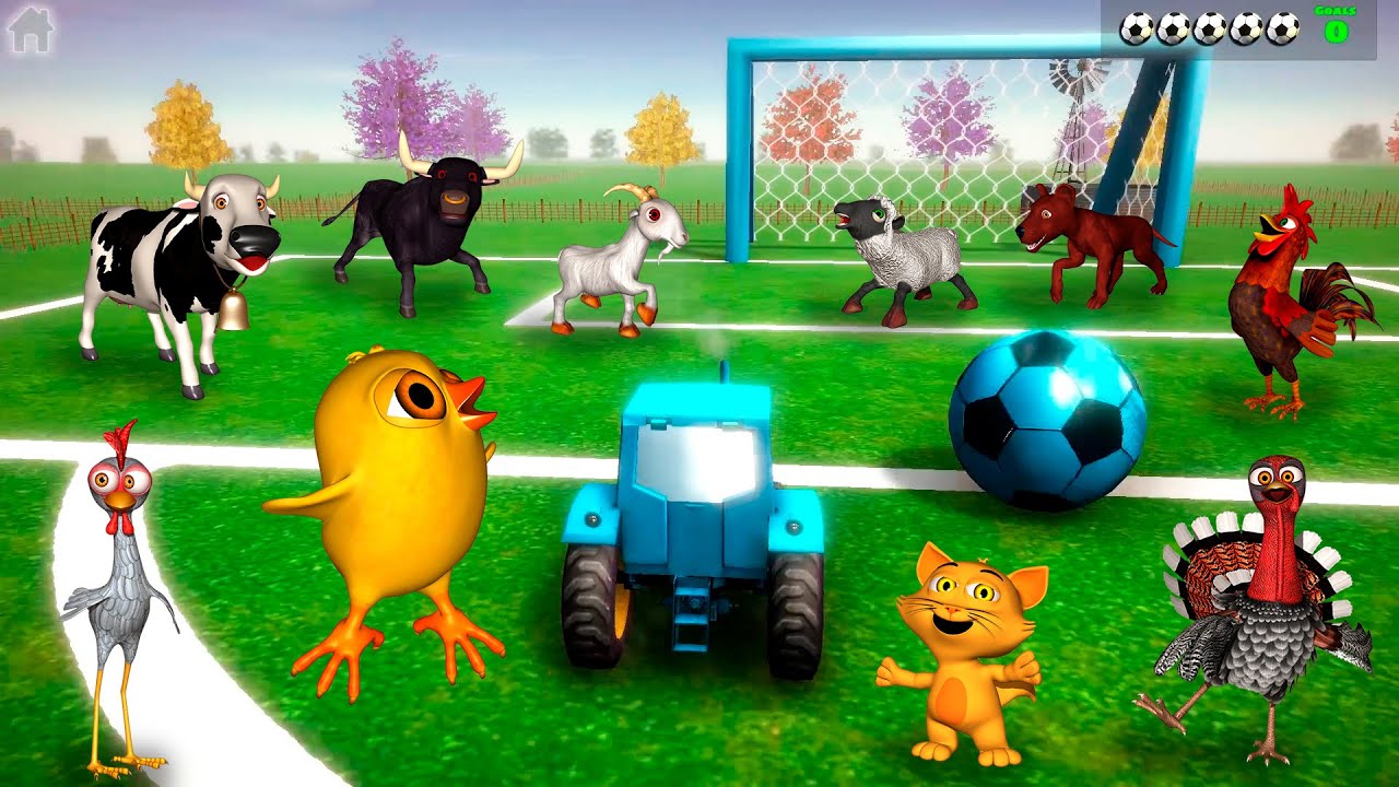 Los animalitos de la granja bailando y palpitando el mundial de fútbol 2022