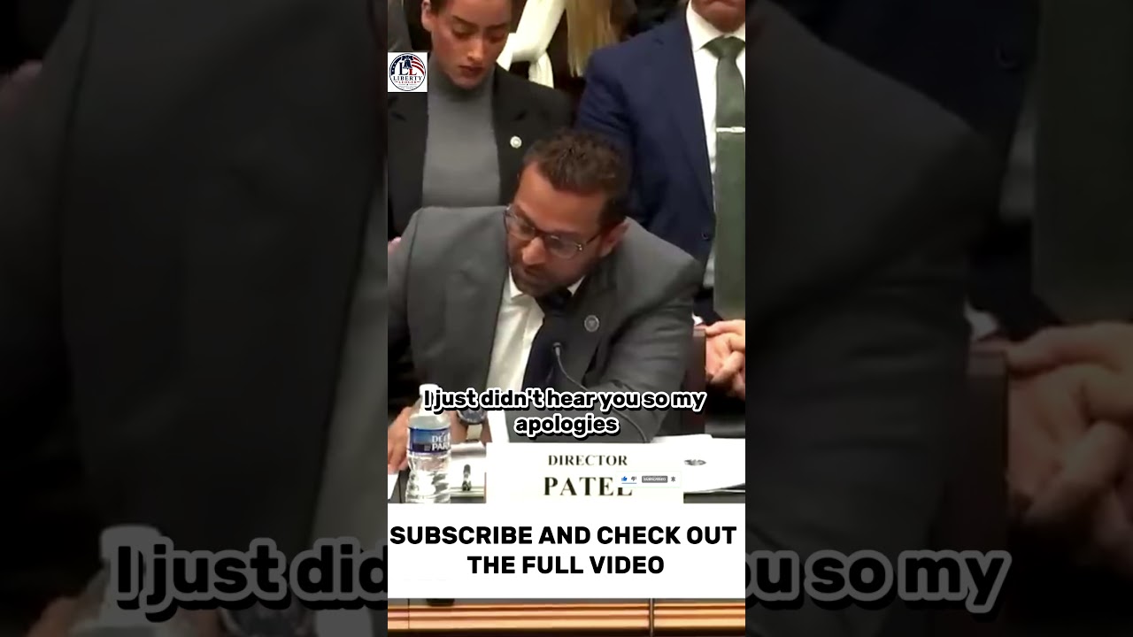 You&rsquo;re Part of the Cover-Up!&rdquo; Goldman ERUPTS at Kash Patel #congress #senatehearing  #libertyledger