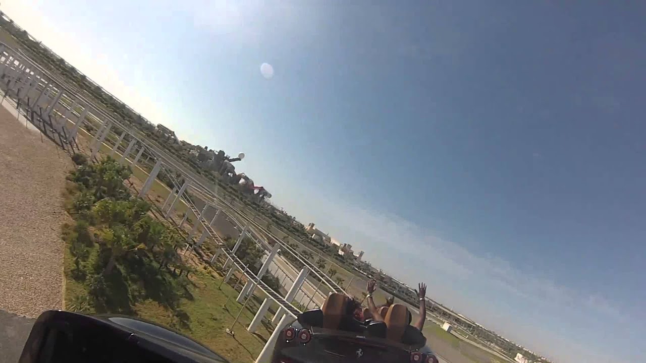 Ferrari World Rollercoaster - Abu Dhabi