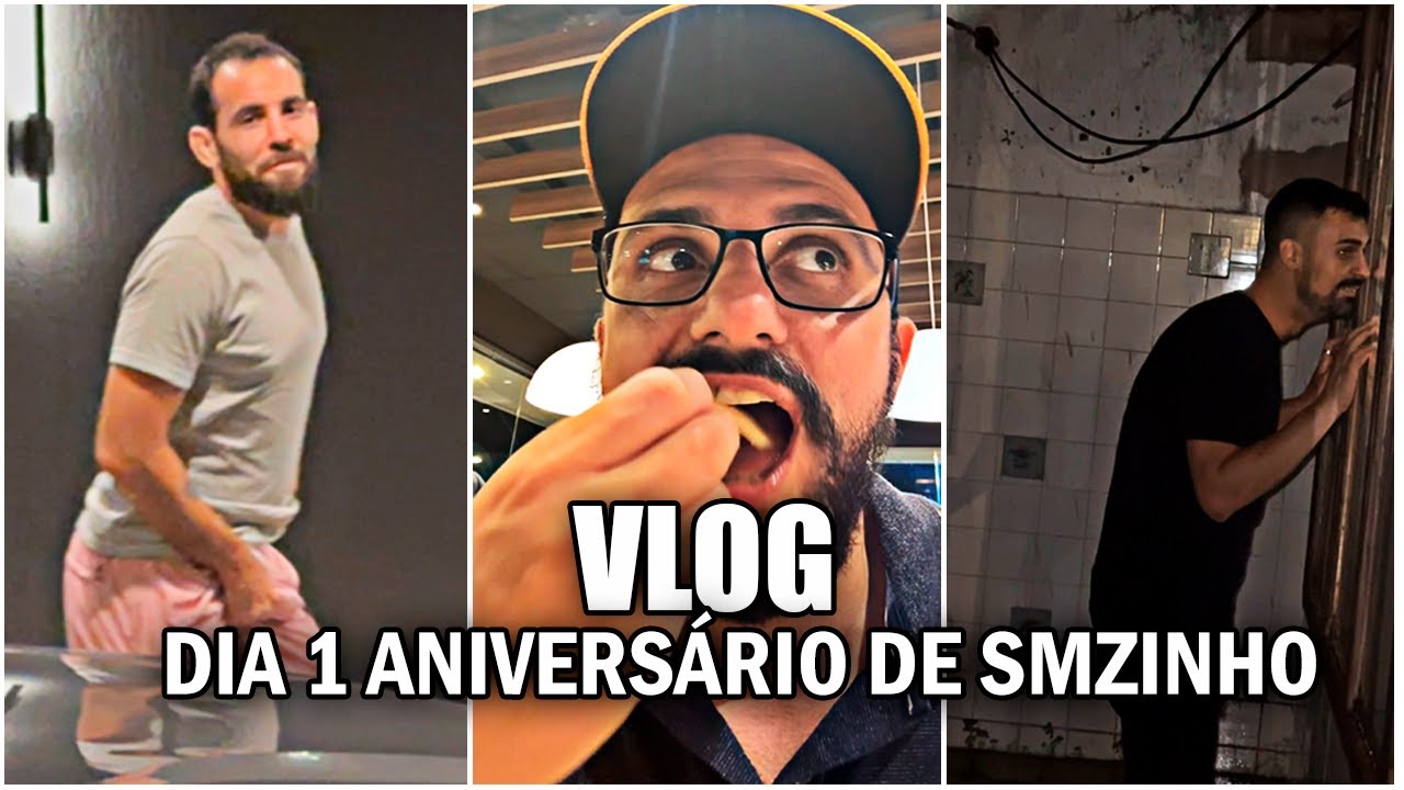 VLOG DIA 1 ANIVERSÁRIO DE SMZINHO - A CASA MAL ASSOMBRADA