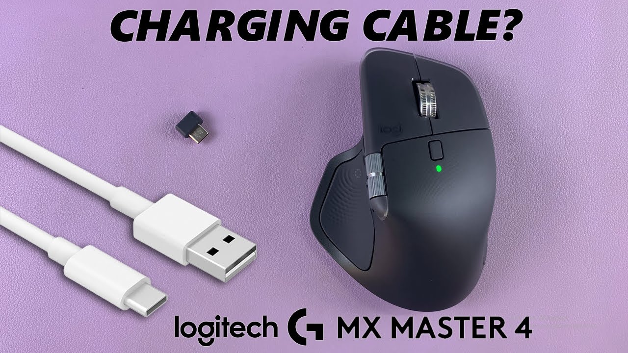 В комплект Logitech MX Master 4 входит кабель для зарядки?