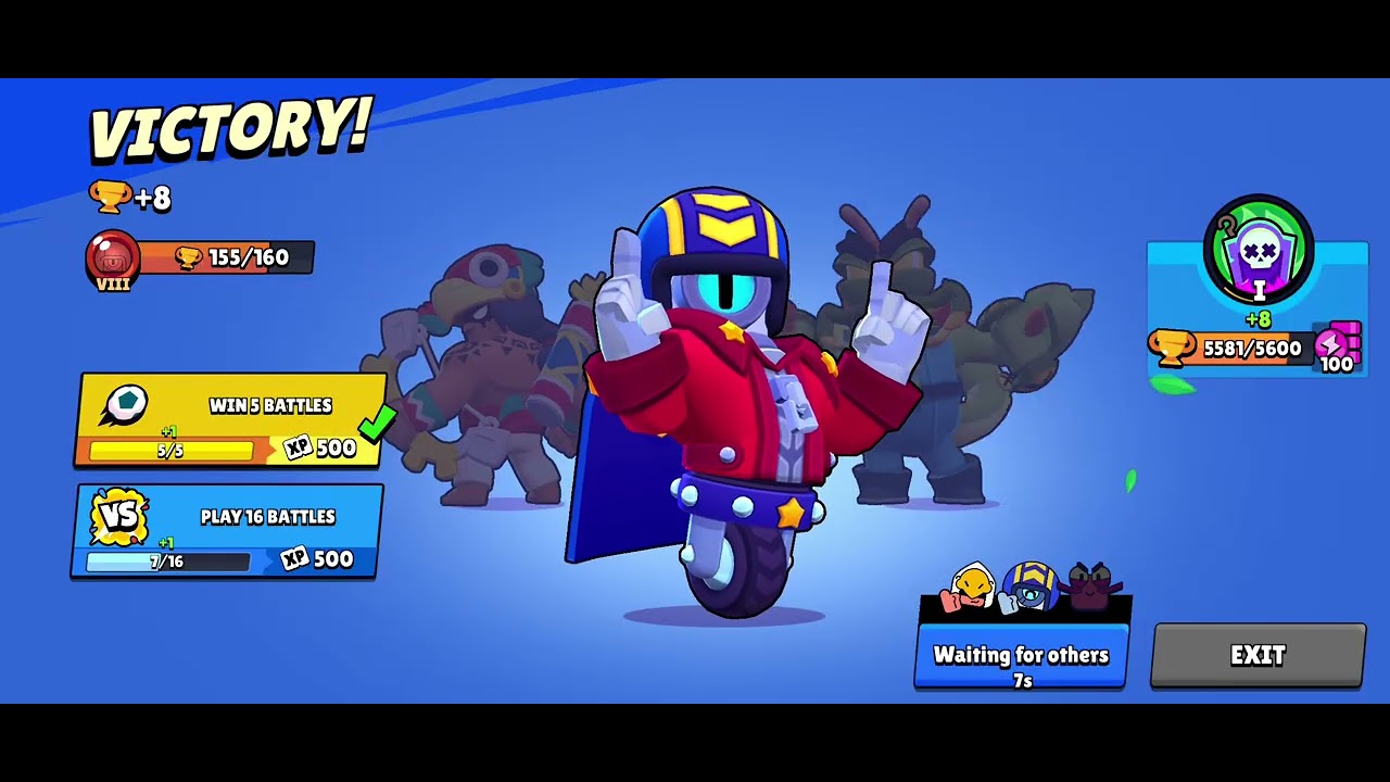 Brawl stars 5 časť pokračovanie 