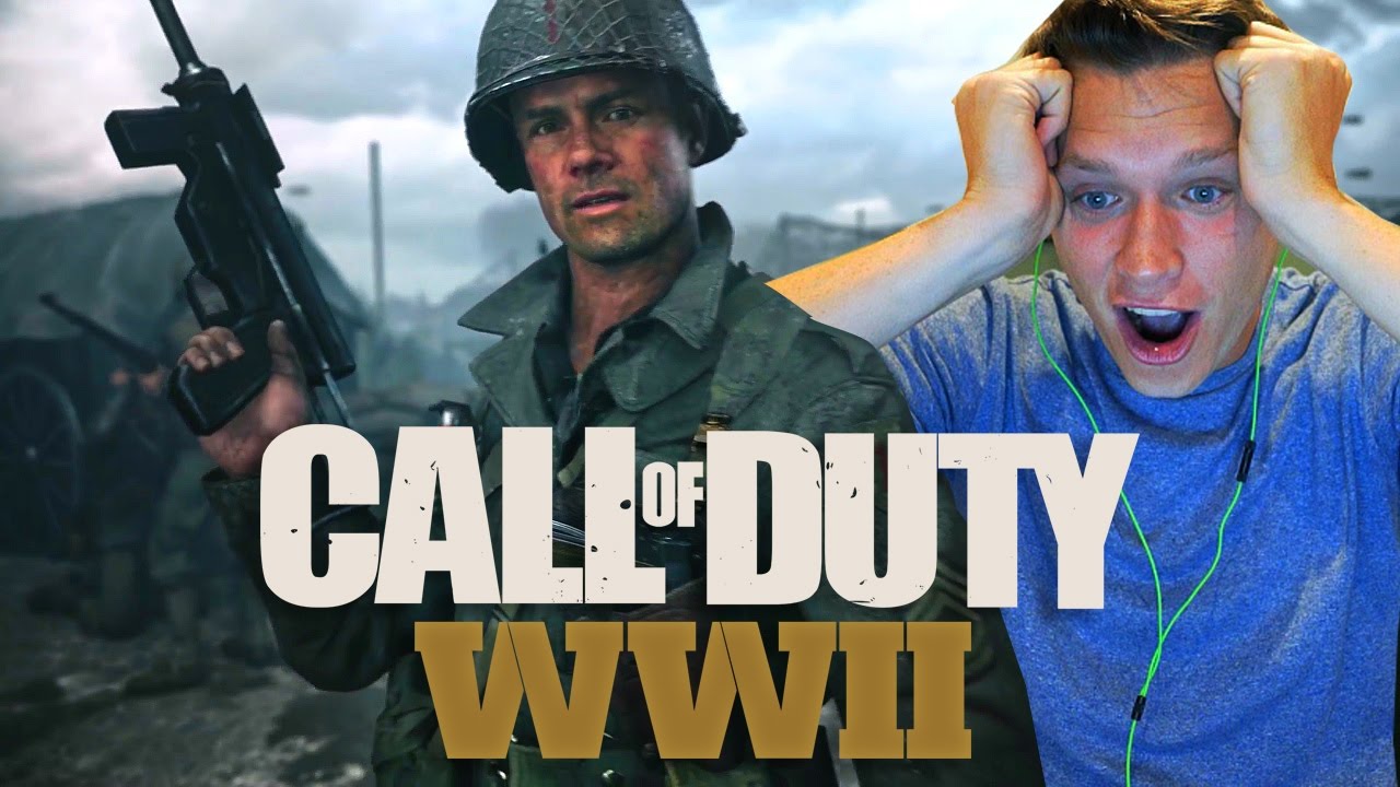 Official Call of Duty®: WWII Reveal Trailer - REACTION VIDEO