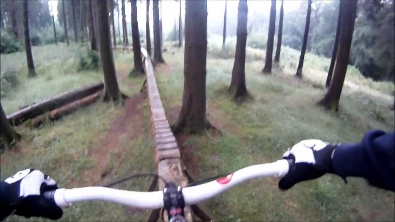 mabie forest 4x GoPro HD crash